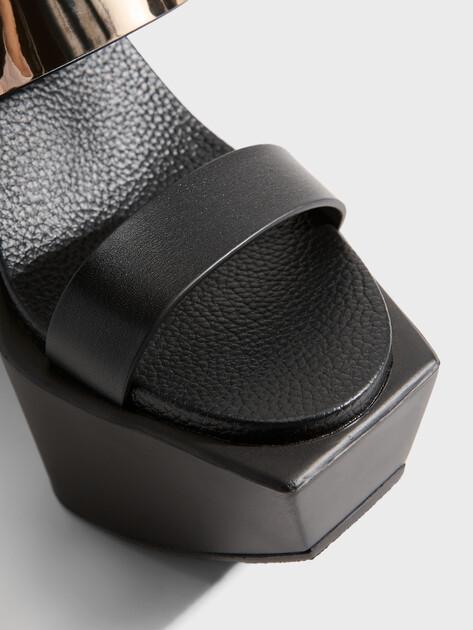UNITED NUDE Boulder Sandals (rubber/genuine leather)
