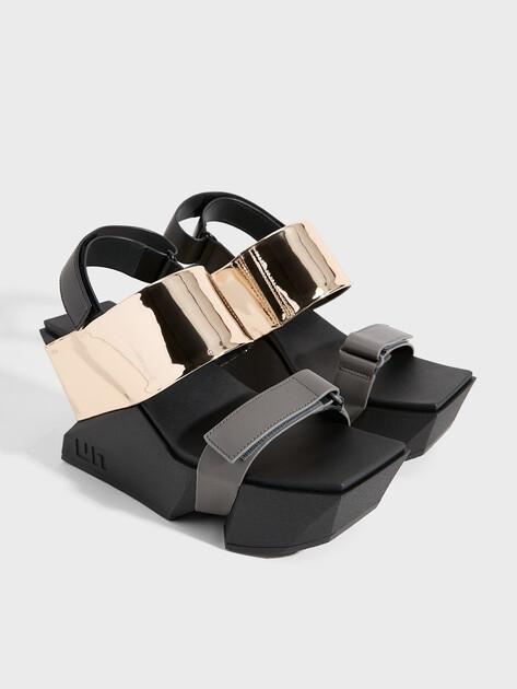 UNITED NUDE Brutt Sandals (rubber/genuine leather)