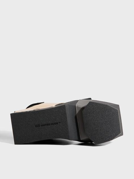 UNITED NUDE Brutt Sandals (rubber/genuine leather)