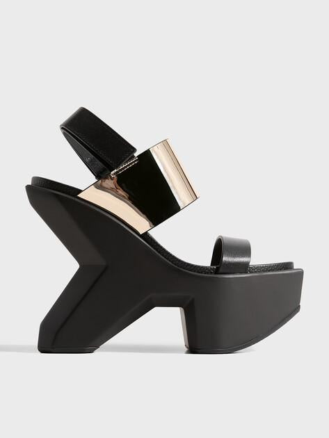 UNITED NUDE Boulder Sandals (rubber/genuine leather)