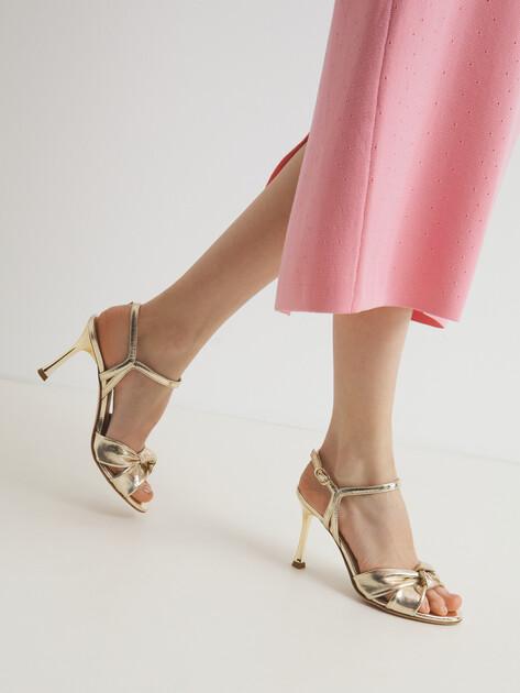 GIOVANNI FABIANI Sandals (upper and sole made of genuine leather)