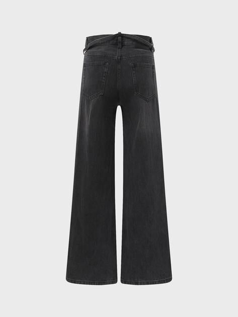 MAISON DAVID Wide-leg jeans (cotton)