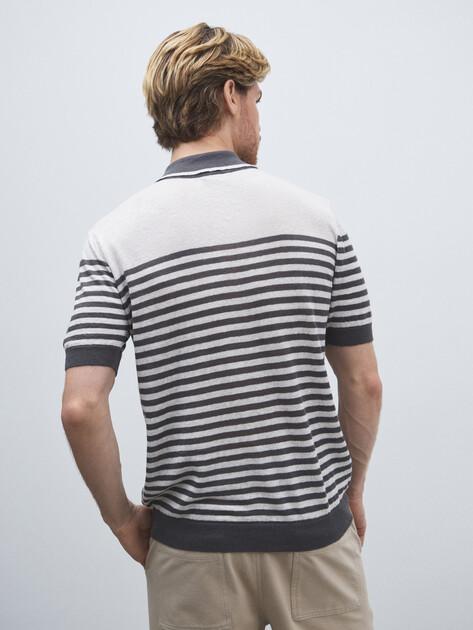 MAISON DAVID Polo (linen/nylon)