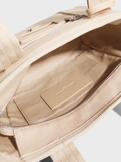 MAISON DAVID Tote (textile/faux leather)