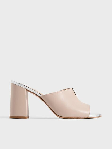 GIOVANNI FABIANI Mules (upper and sole made of genuine leather)