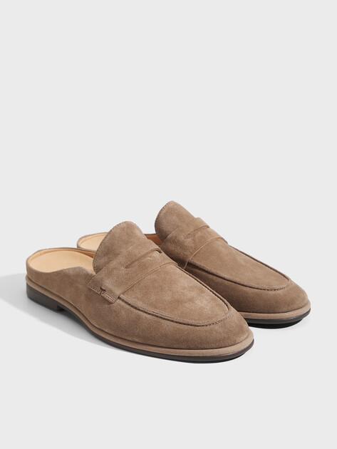 TENDANCE Mules (natural suede)