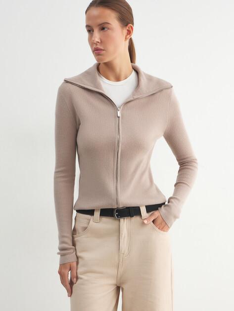 MAISON DAVID Cardigan (natural wool)