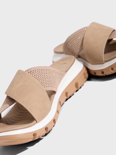 TENDANCE Slippers (textile/faux leather)