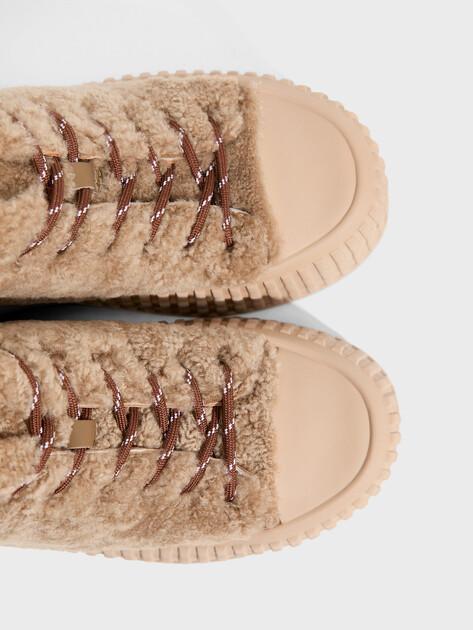 TENDANCE Sneakers (genuine fur/genuine leather)