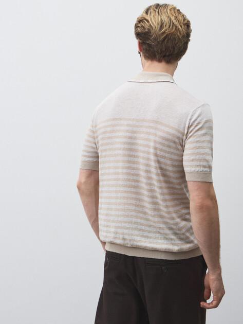 MAISON DAVID Polo (linen/nylon)