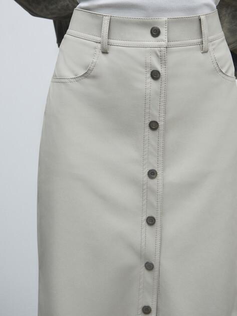 MAISON DAVID Midi (faux leather)