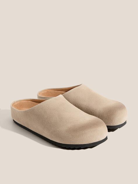 TENDANCE Slippers (natural suede)