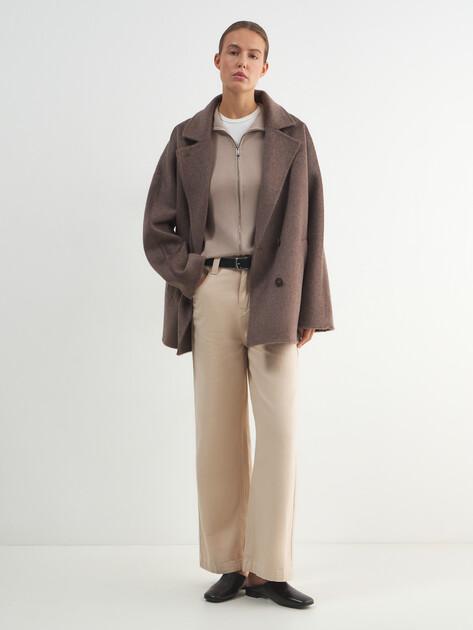 MAISON DAVID Cardigan (natural wool)