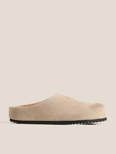 TENDANCE Slippers (natural suede)