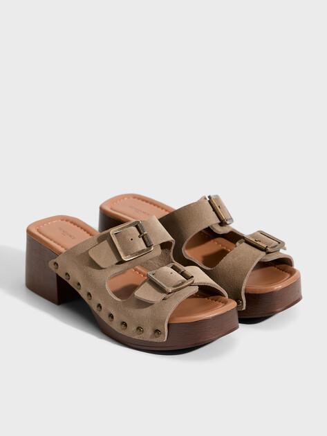 TENDANCE Clogs (natural suede)