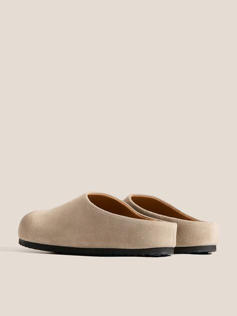 TENDANCE Slippers (natural suede)
