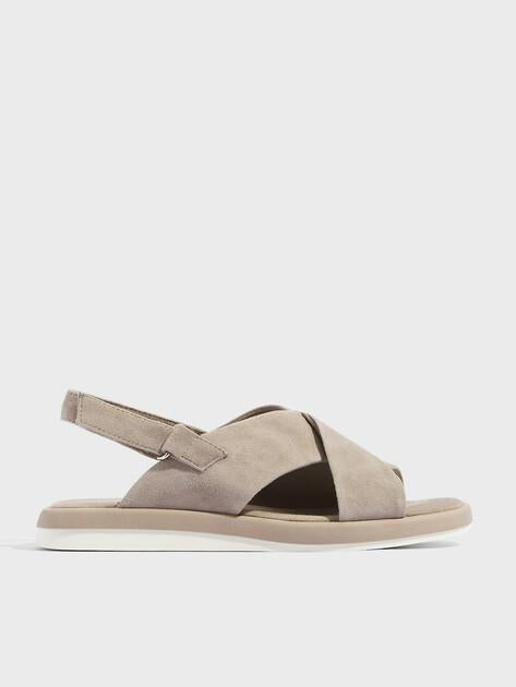 TENDANCE Sandals (natural suede)