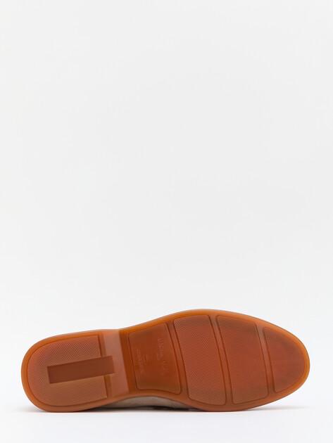 MAISON DAVID Loafers (natural suede/natural rubber sole)
