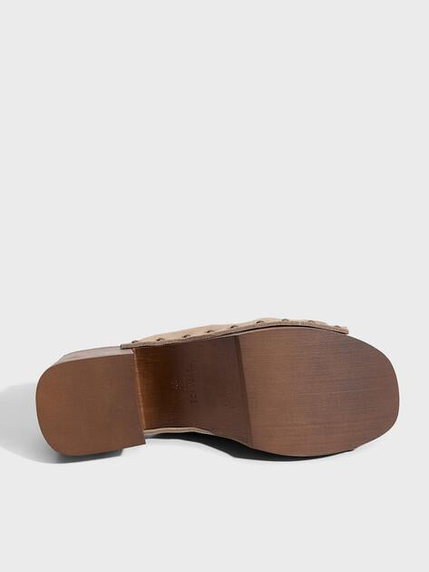 TENDANCE Clogs (natural suede)