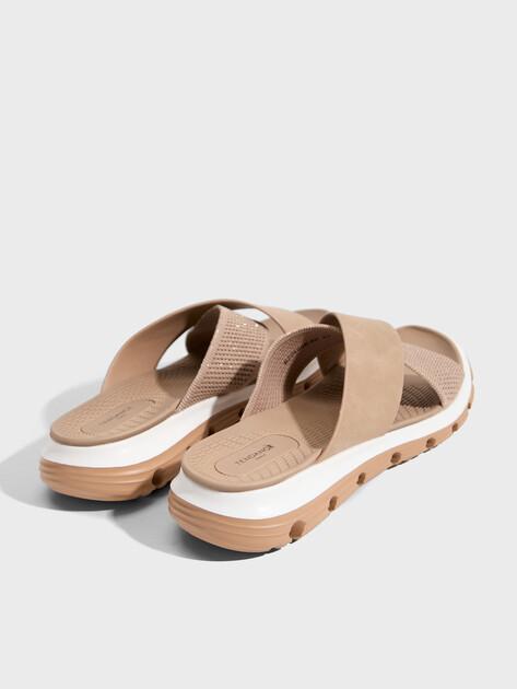 TENDANCE Slippers (textile/faux leather)