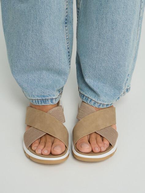 TENDANCE Slippers (textile/faux leather)