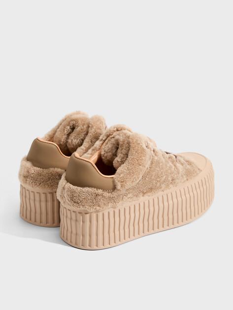 TENDANCE Sneakers (genuine fur/genuine leather)