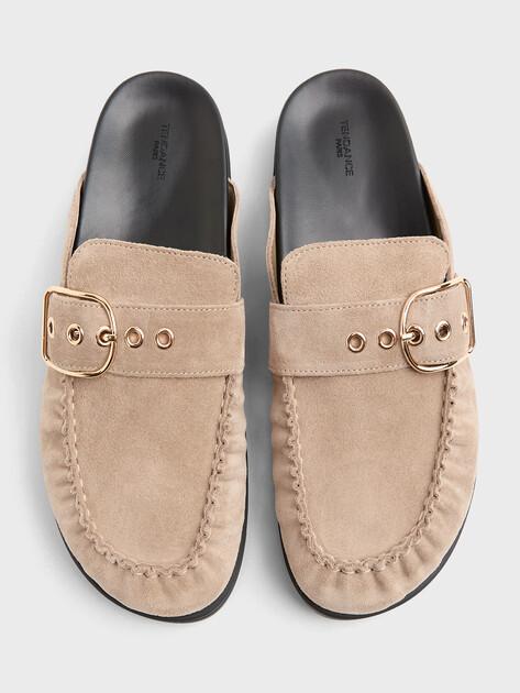 TENDANCE Slippers (natural suede)