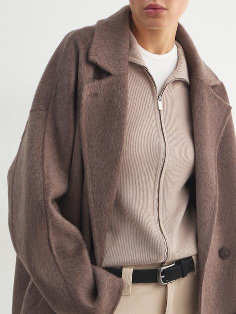 MAISON DAVID Cardigan (natural wool)