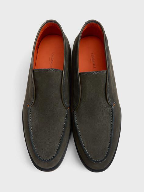 TENDANCE High loafers (genuine nubuck)