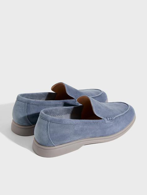 TENDANCE Loafers (natural suede/natural rubber sole)
