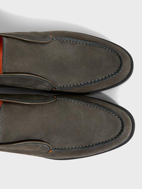 TENDANCE High loafers (genuine nubuck)