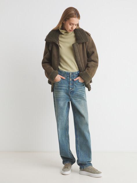 MAISON DAVID Wide-leg jeans (cotton)
