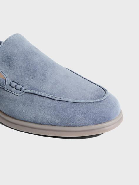 TENDANCE Loafers (natural suede/natural rubber sole)