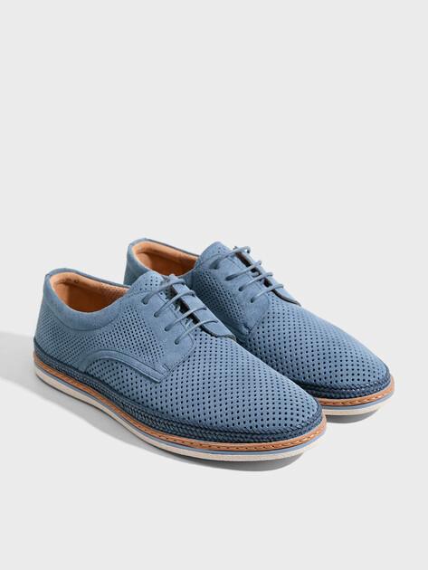 TENDANCE Derby (natural suede/textile)