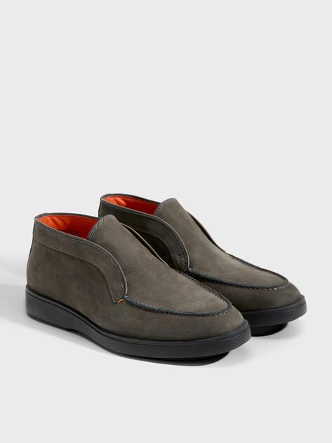 TENDANCE High loafers (genuine nubuck)