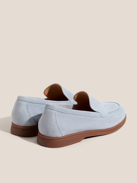 TENDANCE Loafers (natural suede/natural rubber sole)