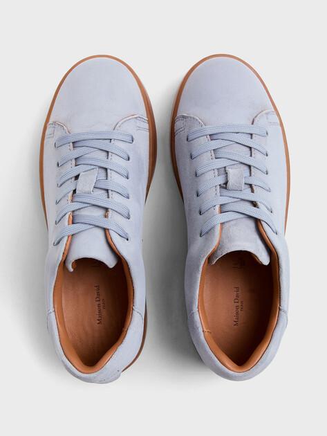 MAISON DAVID Sneakers (natural suede/natural rubber sole)
