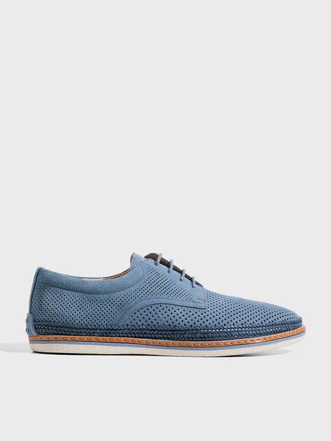 TENDANCE Derby (natural suede/textile)