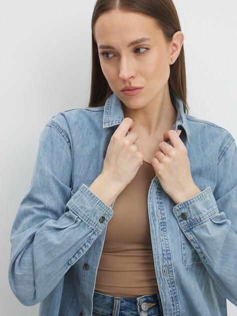 MAISON DAVID Denim Shirt (Cotton)