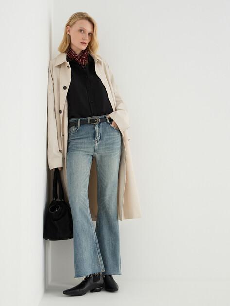 MAISON DAVID Flared Jeans (cotton/polyester)