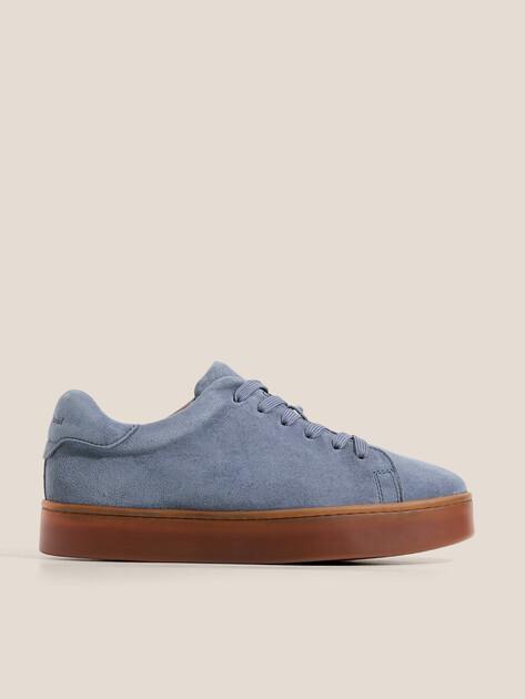 MAISON DAVID Sneakers (natural suede/natural rubber sole)