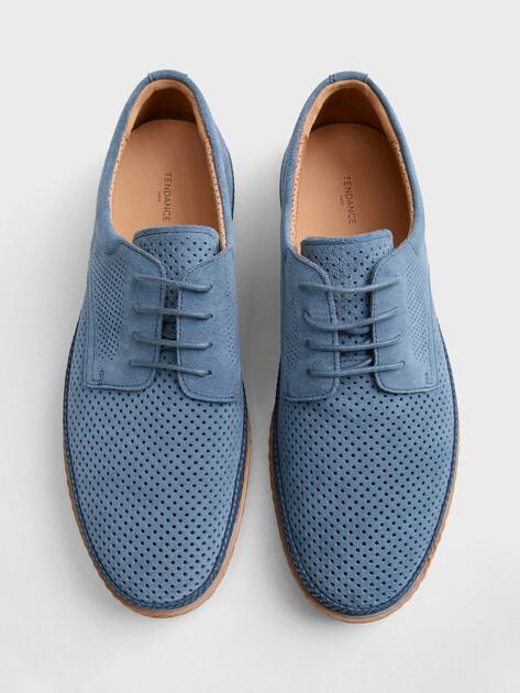 TENDANCE Derby (natural suede/textile)