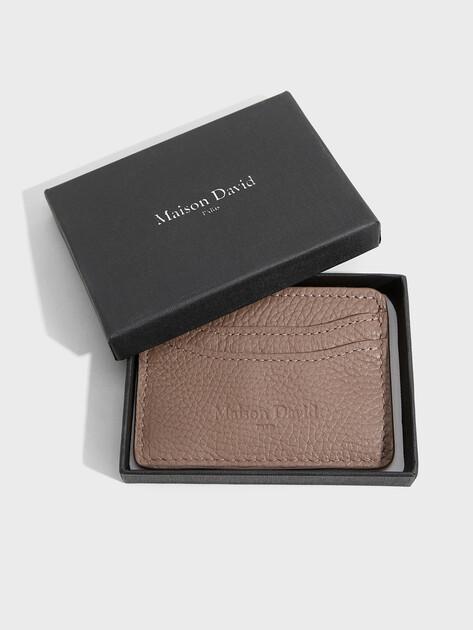 MAISON DAVID Cardholder (genuine leather)