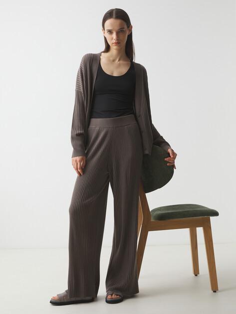 MAISON DAVID Straight-leg jeans (polyester/wool)