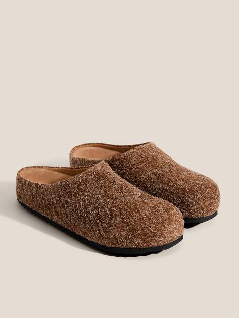 TENDANCE Slippers (natural suede)