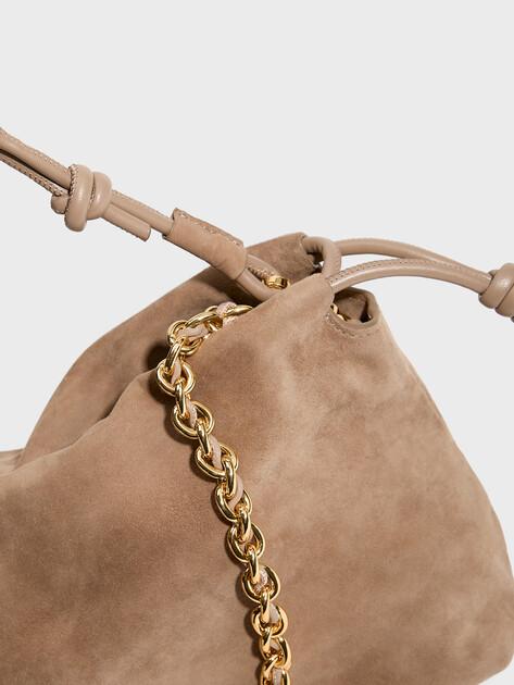 MAISON DAVID Bag (genuine suede)