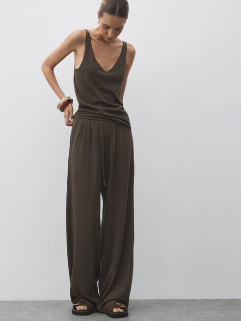 MAISON DAVID With trousers (natural wool)