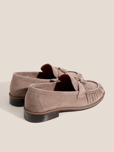MAISON DAVID Loafers (natural suede)