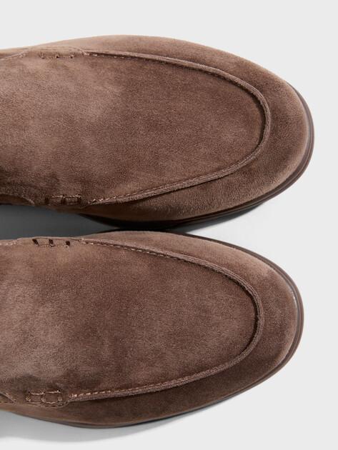 TENDANCE Loafers (natural suede/natural rubber sole)