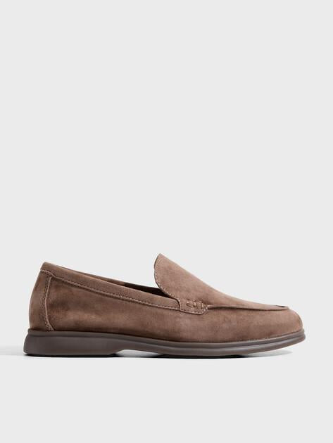 TENDANCE Loafers (natural suede/natural rubber sole)